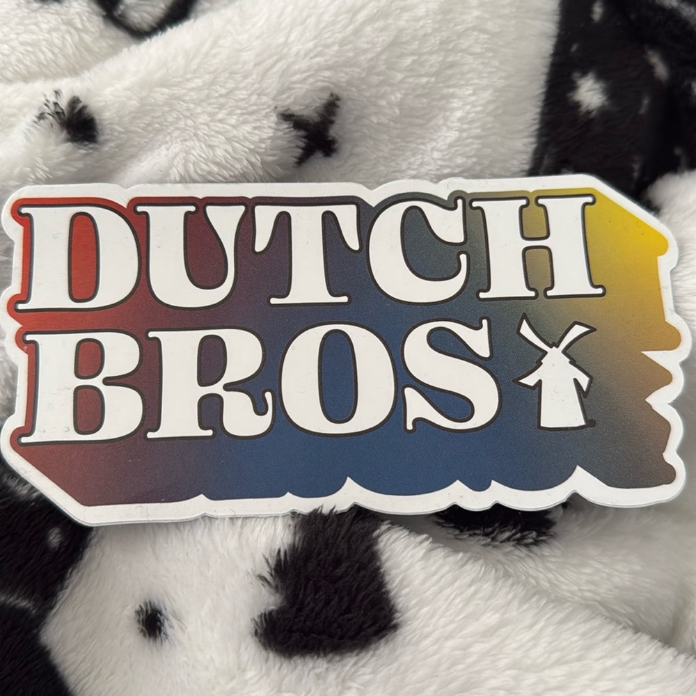 Dutch bros sticker